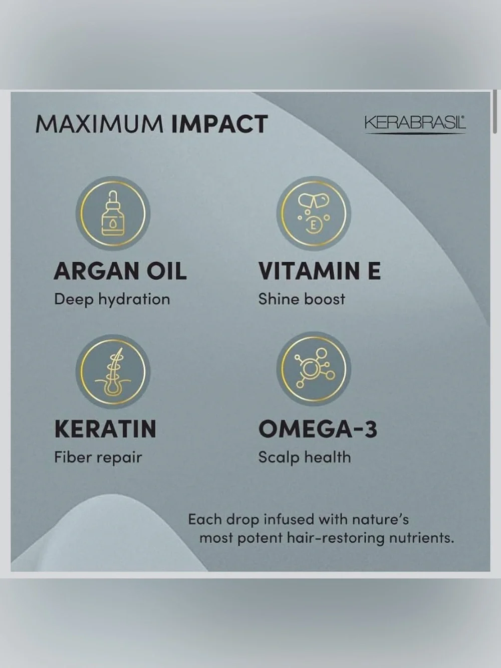 Kerabrasil Gold Argan Pro Nutrition Hair Treatment (641)